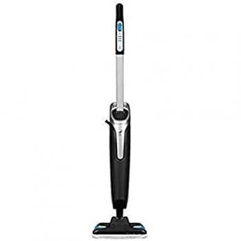 Rowenta RY6555WH Mopa a Vapor 1200W, Calentamiento en 30 Segundos, Diseño Ergonómico, 3 Niveles de Vapor, Sin Detergentes, Capacidad de 0.6