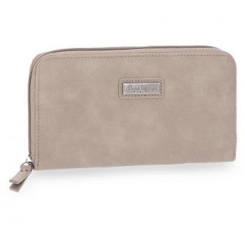 Pepe Jeans Croc Monedero, 18 cm, 0.36 Litros, Beige