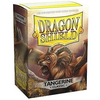 Dragon Shield Standard Classic Tangerine - 100 unidades