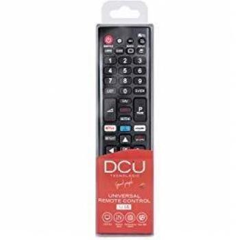 DCU TECNOLOGIC | Mando a Distancia LG | Control Remoto TV LCD/LED | Botón para Netflix y Prime Video | Negro