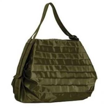 Bolsa compra plegable de 90 cm kaki