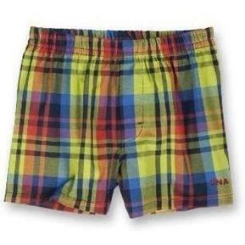 Sanetta Niños Bóxer, de cuadros 371557 - algodón, Varios Colores