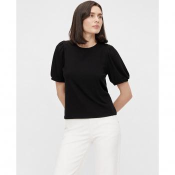 Camiseta de mujer Object con mangas abullonadas