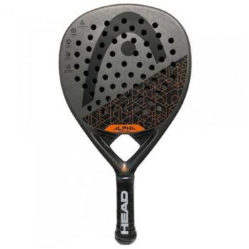 Raqueta de Pádel Head Graphene 360+ Alpha Control - Color Negro y Naranja