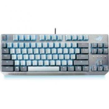 Teclado Mecánico ASUS ROG Strix Scope NX TKL Fijo Blanco Lunar