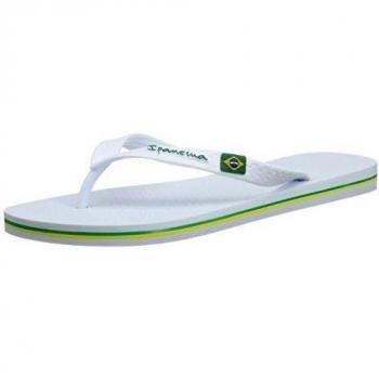 IPanema Brasil Ad 80415 - Sandalias de caucho para hombre, color blanco, talla 45