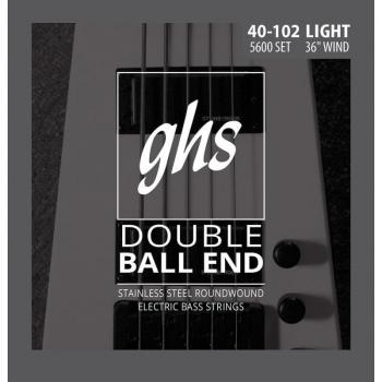 GHS 5600 Light Gauge Bass Guitar Strings 40-102