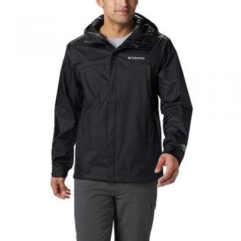 Chaqueta impermeable Columbia Watertight™ II para hombre, color negro, talla S