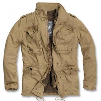 Brandit M-65 Giant Men's Winter Jacket - Camel - Size S