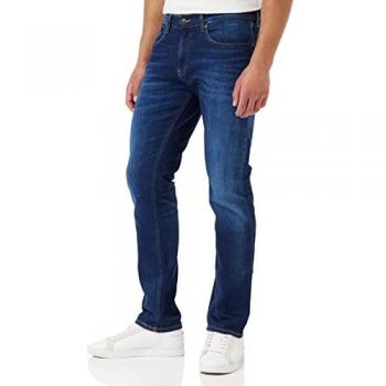 Tommy Jeans Men's Ryan Relaxed Fit Stretch Jeans - Aspen Dark Blue - 32W X 30L
