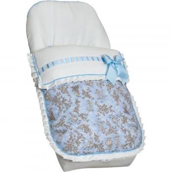 Saco universal para silla Bugaboo Paseos de Toile azul con cubre arnés