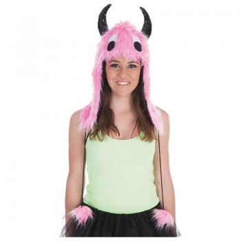 Gorro Monster Rosa grande