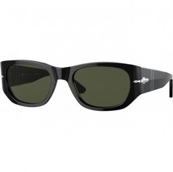 Persol PO3307S 95/31 Unisex Square Black Sunglasses Size 55
