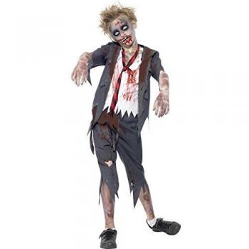 Disfraz de Estudiante Zombie para Niño - Talla 10-12 Años