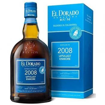 Ron El Dorado 2008 Uitvlugt Enmore 70cl con vaso de regalo
