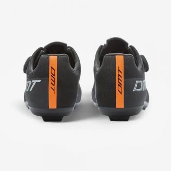Zapatillas de Ciclismo de Carretera DMT KR4, color negro intenso y blanco, talla 42