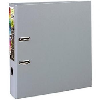 Archivador de palanca Prem'Touch A4 maxi 80 mm gris oscuro en polipropileno