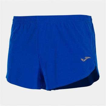 Short deportivo hombre Joma Olimpía color royal, tejido ligero, secado rápido, cintura elástica con cordón ajustable, bolsillo lateral y diseño moderno