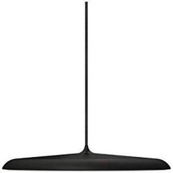Lámpara de Techo LED Artist, Diseño Moderno, Ø 40 cm, Color Negro, Incluye LED Integrado