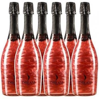 Sander's Selection Dreamline Rosé Premium Vino Espumoso - Paquete de 6 x 750 ml - Total: 4500 ml