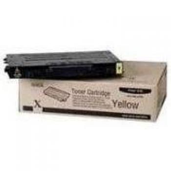 Xerox Yellow Laser Toner Cartridge for Phaser 6100 Ref 106R00678, Xerox 106R00678 Yellow Toner Cartridge, 2000 Pages