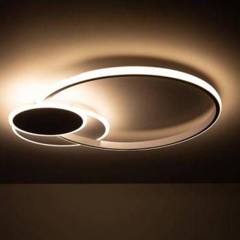 Lámpara de Techo LED 30W Metal Eklips Berno Blanco Cálido 3000K