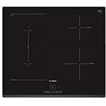 Placa de Inducción Bosch Serie 4 PVS631BB5E Negra 60 cm, 4 Zonas, 1400 W y 1800 W