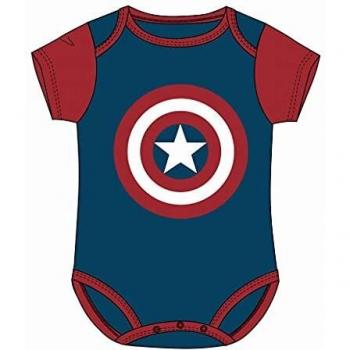 Suncity Body Azul Capitán América Los Vengadorse Avengers 12 Meses