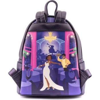 Disney Loungefly Tiana Princess Palace Mini Backpack 26cm Pink/Purple