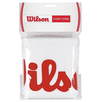 Wilson Court Towel, Toalla Unisex Adulto, Blanco, NS