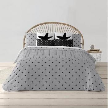 Funda Nórdica 100% Algodón Modelo Galilea Multicolor 175 Hilos para Cama de 150/160, Tamaño 240 x 220 cm, con Botones