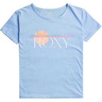 Camiseta de niños Roxy Day And Night, manga corta, azul claro y naranja