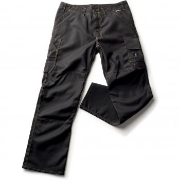 Pantalones de Trabajo Mascot Faro con Bolsillos Laterales Grandes, Negros (L32W36.5)