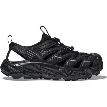 Sandalias de senderismo unisex Hoka Hopara en negro/gris, talla 8.5