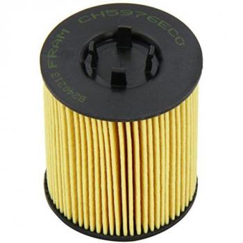 Filtro de aceite FRAM CH5976ECO EcoSmart con tecnología de filtración avanzada, diseño optimizado para un flujo de aceite superior, compatible con una amplia gama de vehículos, fabricado con materiales reciclables y certificado para cumplir con están