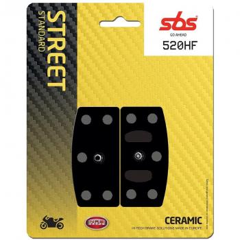 Pastillas de freno SBS Go Ahead 520HF Cerámicas Orgánicas para Moto