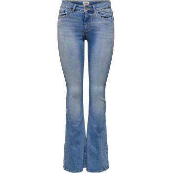 Pantalón de mujer campana ancho con cintura alta de Only