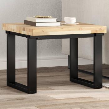 Tablero de mesa cuadrado de madera maciza de acacia 50x50x4 cm vidaXL