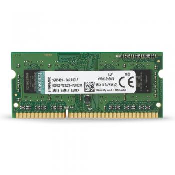 Kingston Technology KVR13S9S8/4 4 GB 1333 MHz DDR3 Non-ECC CL9 204-Pin SO-DIMM Value RAM Memory, 1.5 V