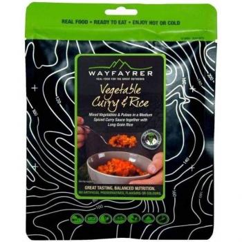 WAYFAYRER MEALS PRE-COOKED VEGETABLE BALTI AND RICE