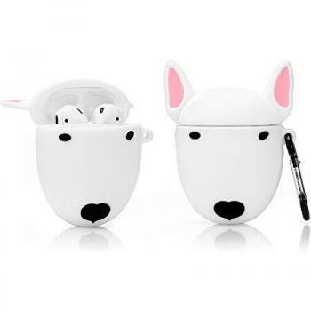 LEWOTE Airpods Carcasa de Silicona Compatible con Airpods de Apple 1 y 2 [Serie de Animales]
