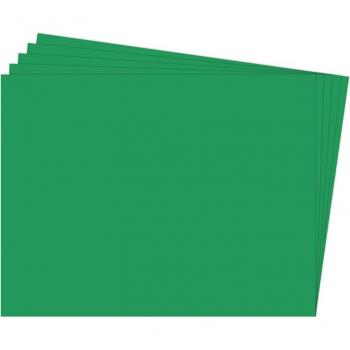 PAQ/25 CARTULINA FIXO 50X65 180G. VERDE NAVIDAD