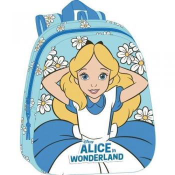 Mochila Guardería 3D Alicia en el País de las Maravillas