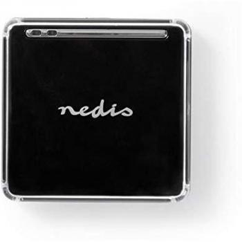 NEDIS Lector de Tarjetas Lector de Tarjetas | Todo en uno | USB 2.0 Negro