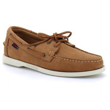 Náuticos Sebago Portland en Suede Marrón para Hombre