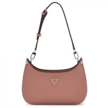 Guess Luxurious Mini Meridian Handbag - Structured Pink Shoulder Bag for Women, One Size