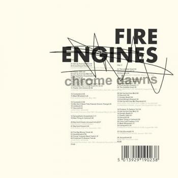 Chrome Dawns - Edición 2 CDs de Fire Engines
