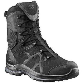 HAIX Black Eagle Athletic 2.0 T High Side-Zip Boots - Black, Size 11