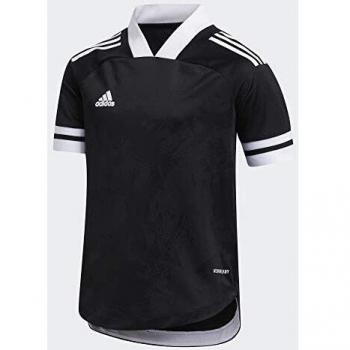 adidas Condivo 20 Jersey Camiseta, Niños, Black/White, 152