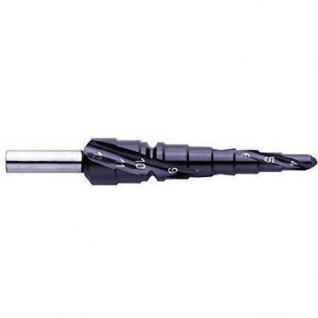Exact Hss Stufenbohrer 4 - 12mm Tiain M.Spiraln
